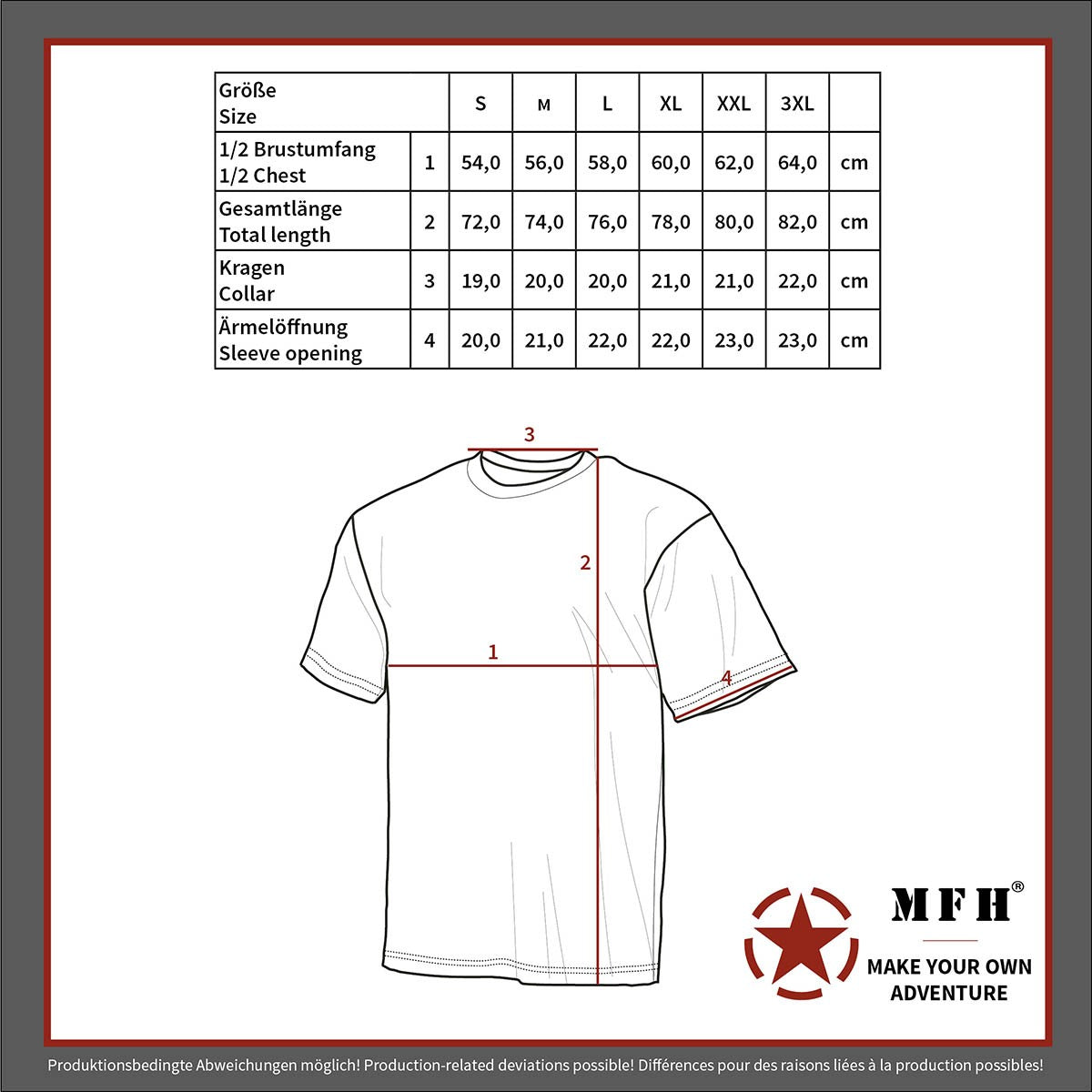 T-Shirt "Tactical" halbarm