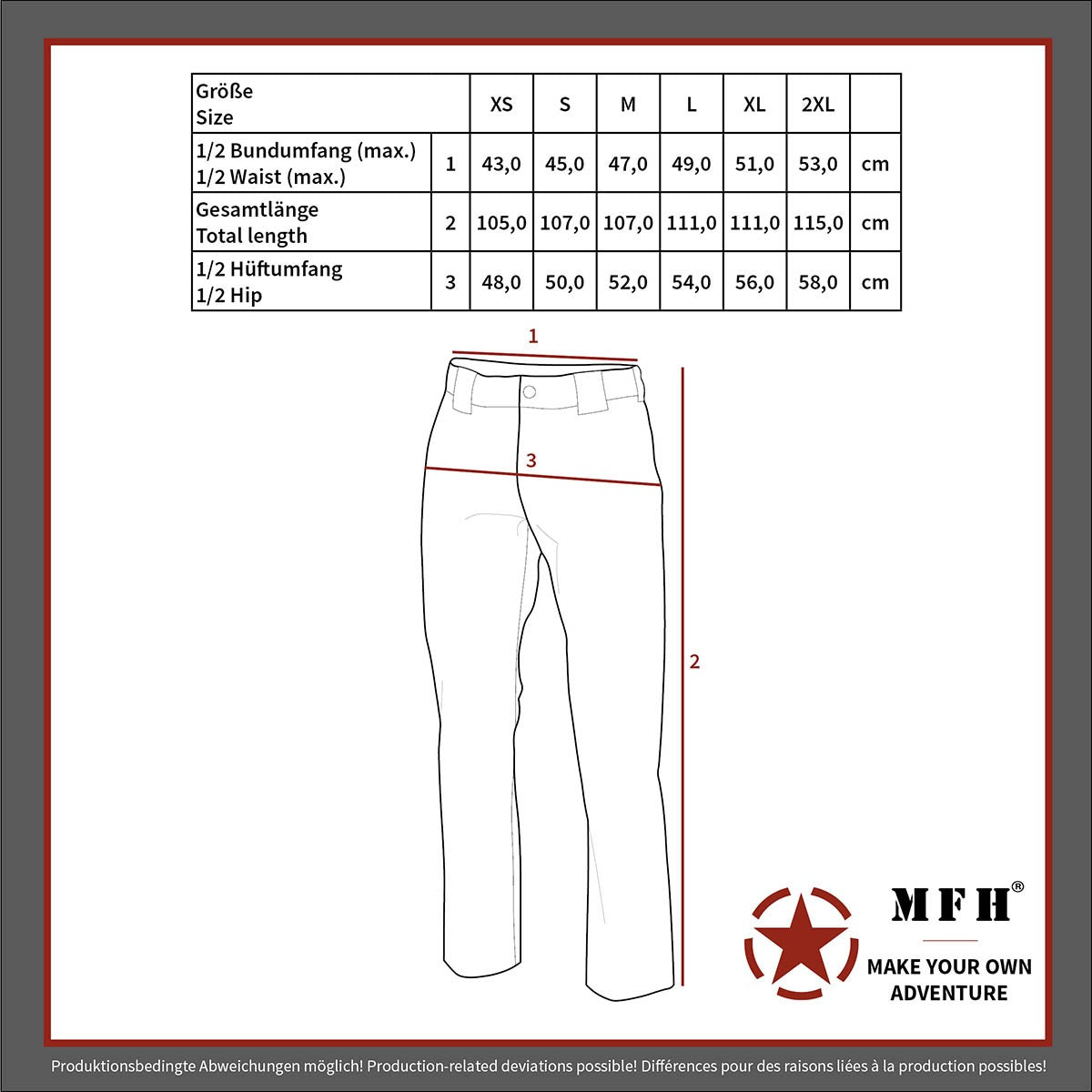 Trekking Hose "Rachel"