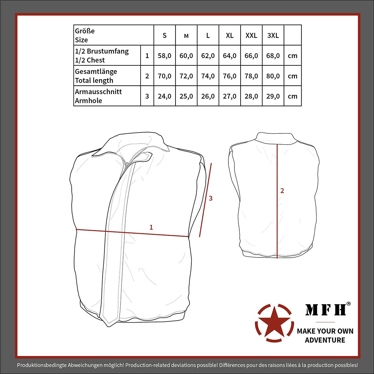 Softshell-Weste "Allround"
