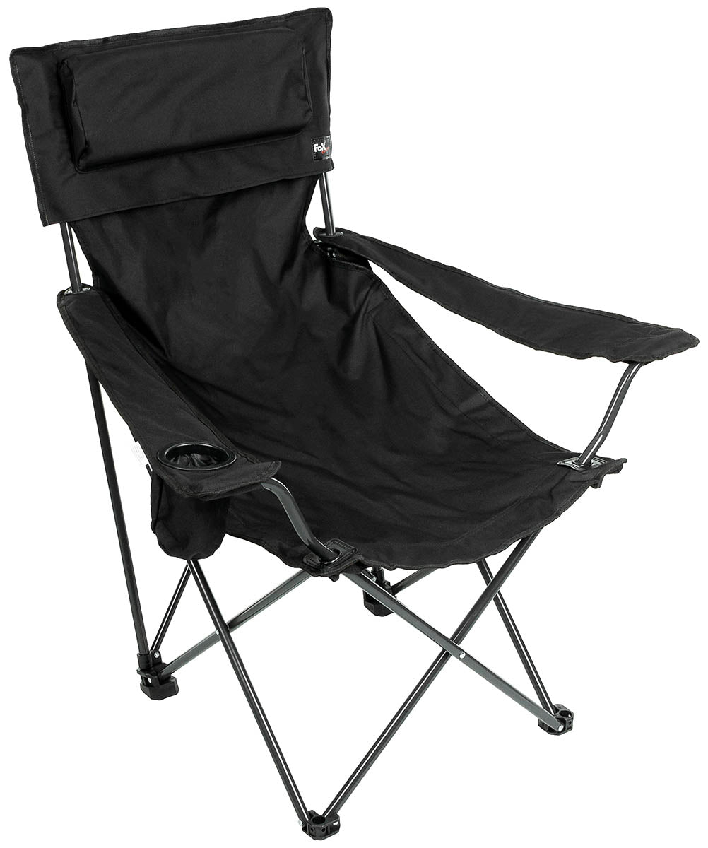 Klappstuhl "Deluxe" Rücken- u. Armlehne