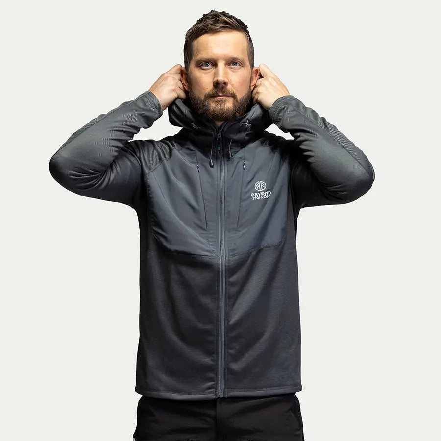 BN101 Mid Layer Fleece Hoodie Jacke