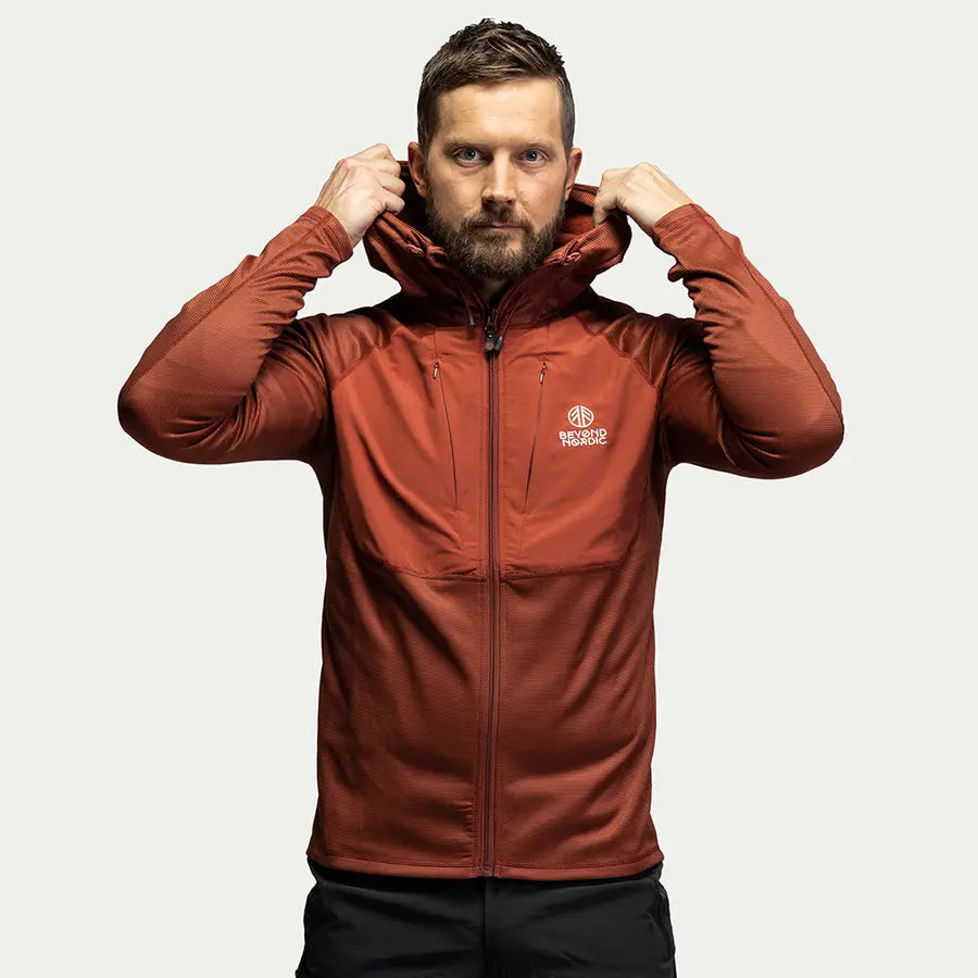 BN101 Mid Layer Fleece Hoodie Jacke