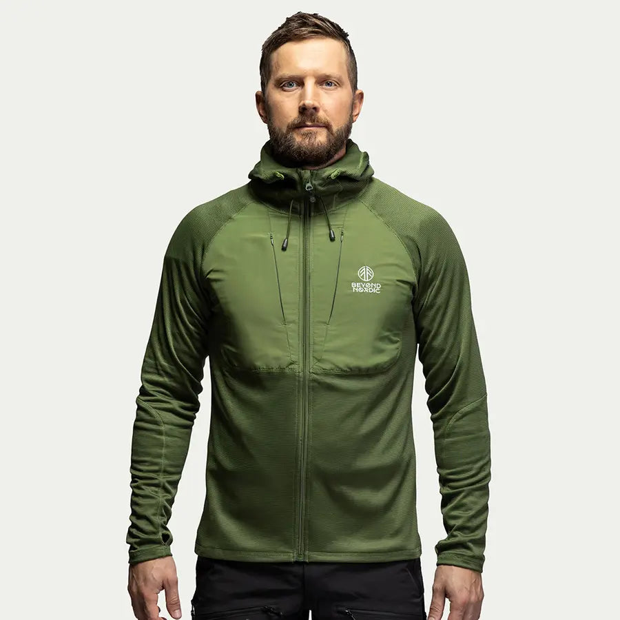 BN101 Mid Layer Fleece Hoodie Jacke