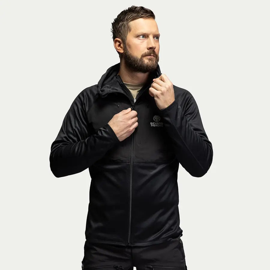 BN101 Mid Layer Fleece Hoodie Jacke