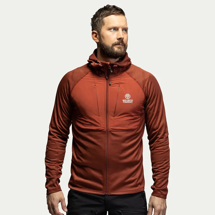 BN101 Mid Layer Fleece Hoodie Jacke