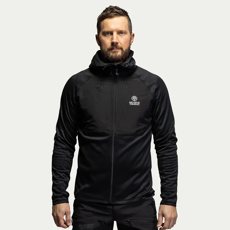 BN101 Mid Layer Fleece Hoodie Jacke