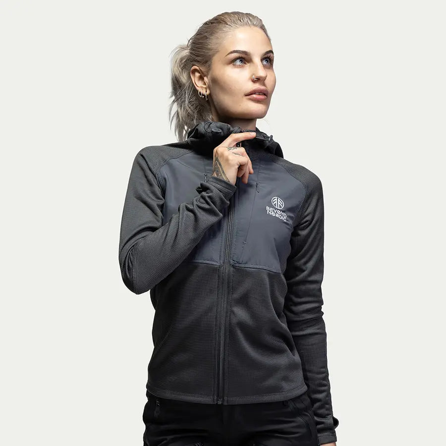 BN101 Mid Layer Fleece Hoodie Jacke