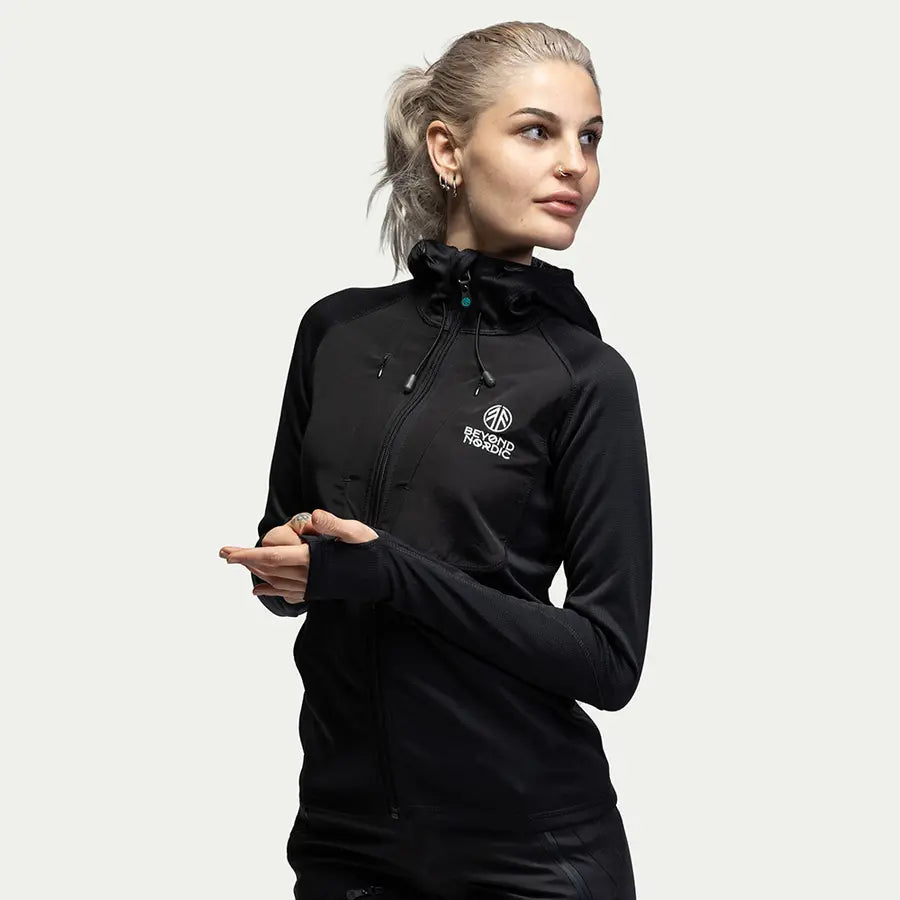 BN101 Mid Layer Fleece Hoodie Jacke