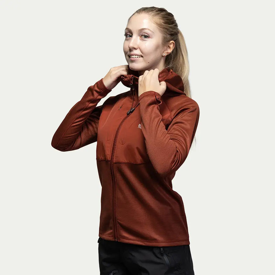 BN101 Mid Layer Fleece Hoodie Jacke
