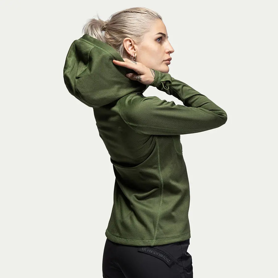 BN101 Mid Layer Fleece Hoodie Jacke