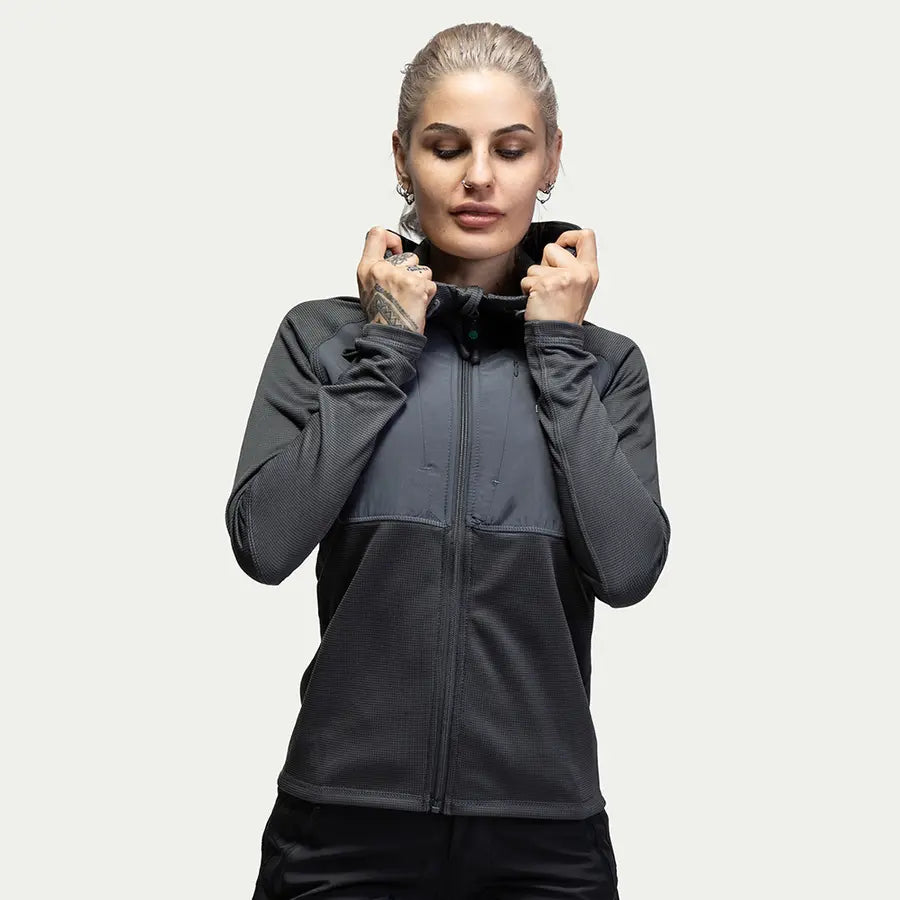 BN101 Mid Layer Fleece Hoodie Jacke