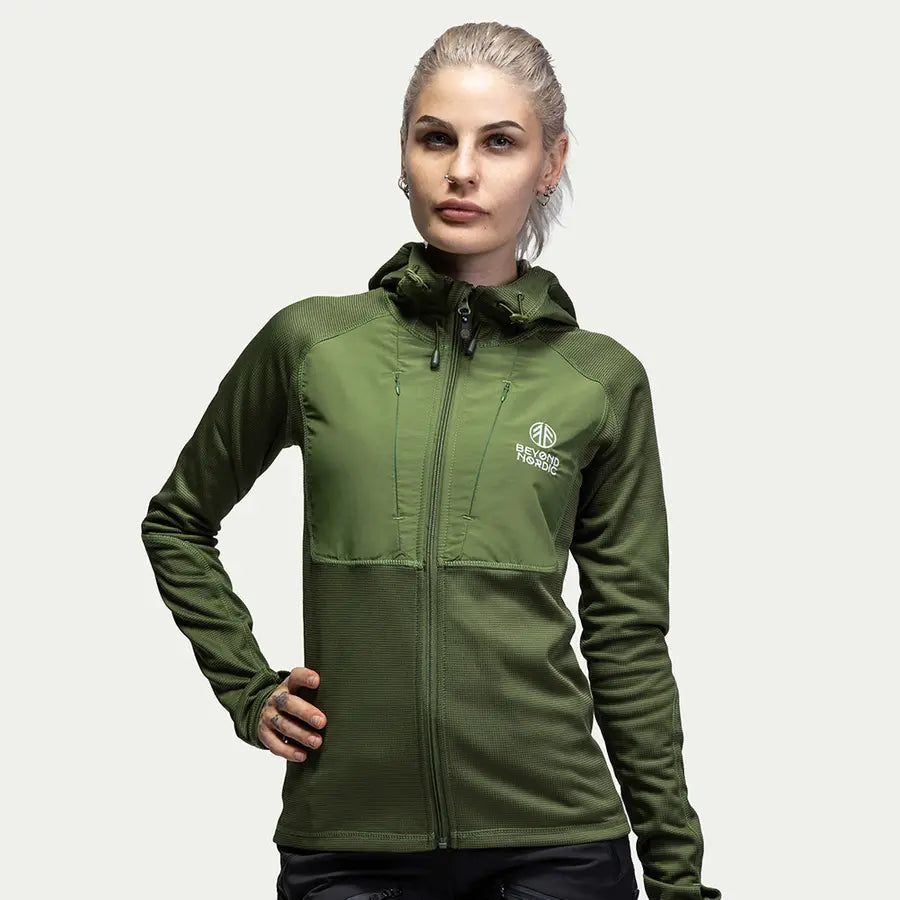 BN101 Mid Layer Fleece Hoodie Jacke