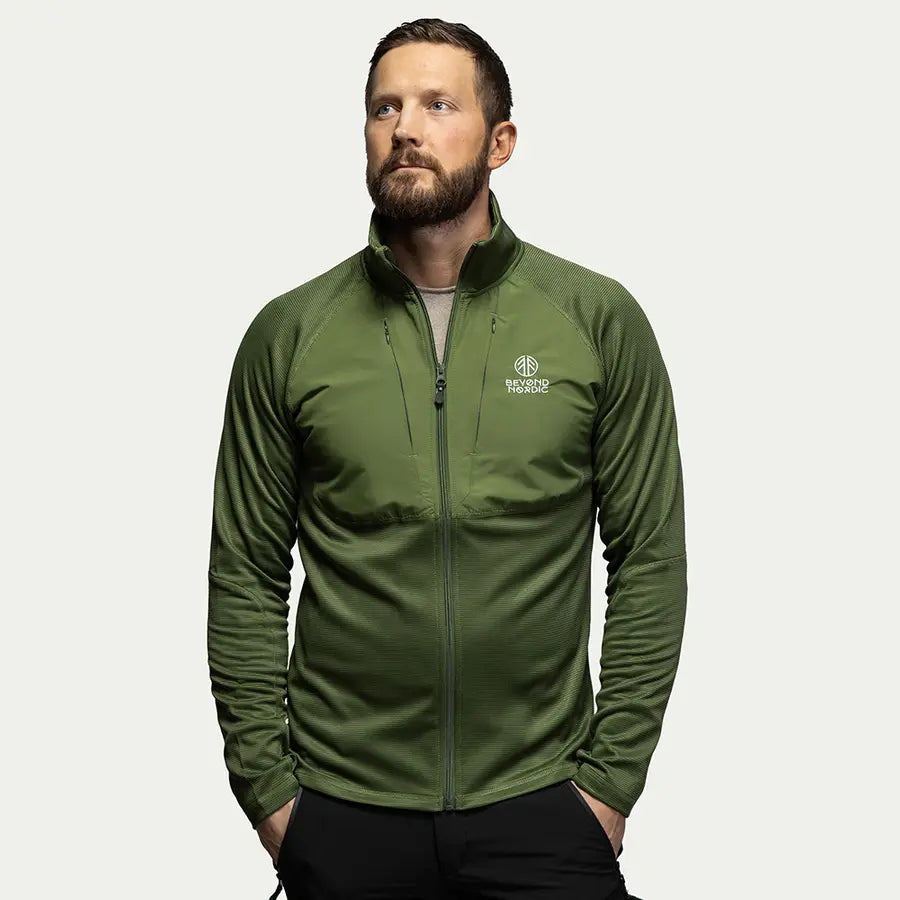 BN102 Mid Layer Fleece Sweater Jacke