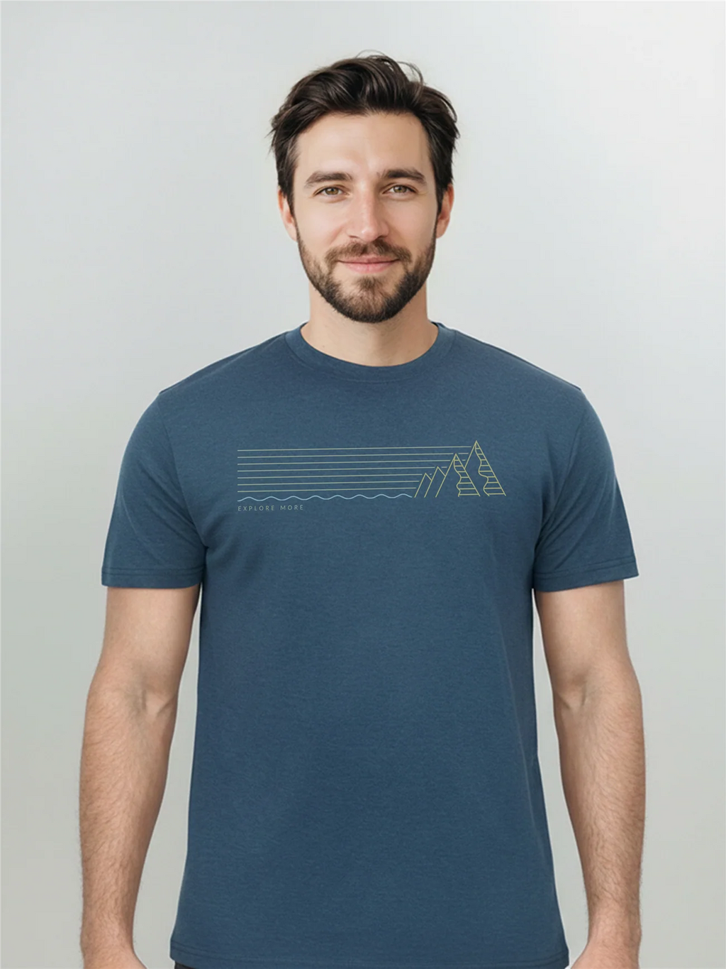 Funktionales T-Shirt aus Merino-Wolle