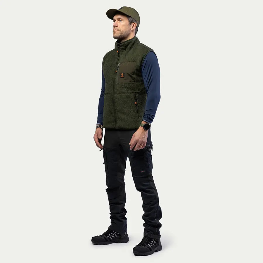 BN306 Pile Fleece Vest Damen & Herren