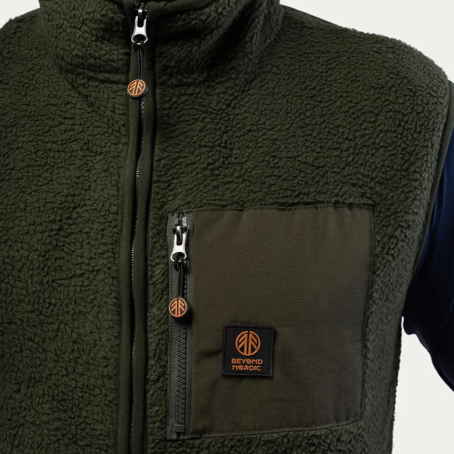 BN306 Pile Fleece Vest Damen & Herren