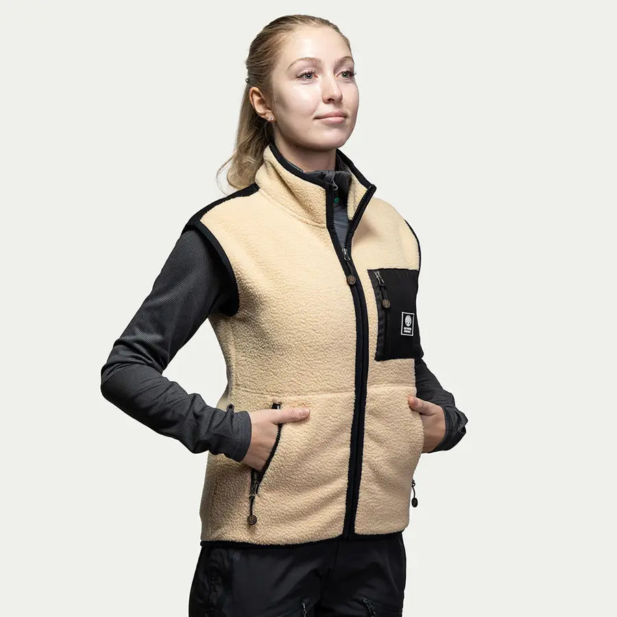 BN306 Pile Fleece Vest Damen & Herren