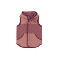ONNI KNIT Strickfleece Weste mit wasserfesten Details - Zip in Innenjacke