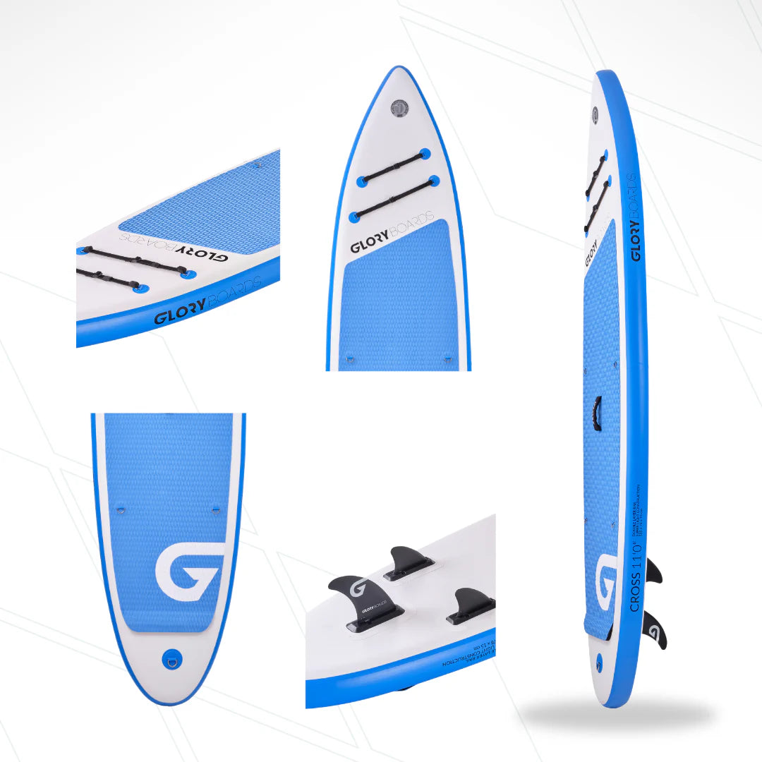 CROSS 11'0'' ALLROUND SUP SET MIT CARBON PADDEL 2025