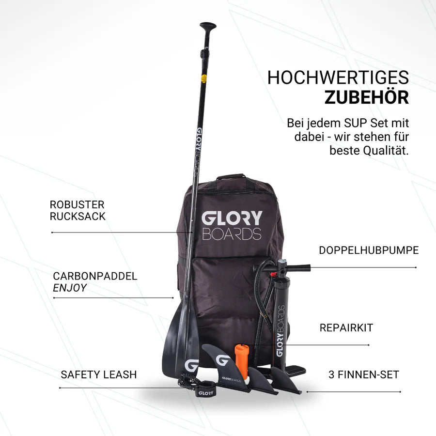 CROSS 11'0'' ALLROUND SUP SET MIT CARBON PADDEL 2025