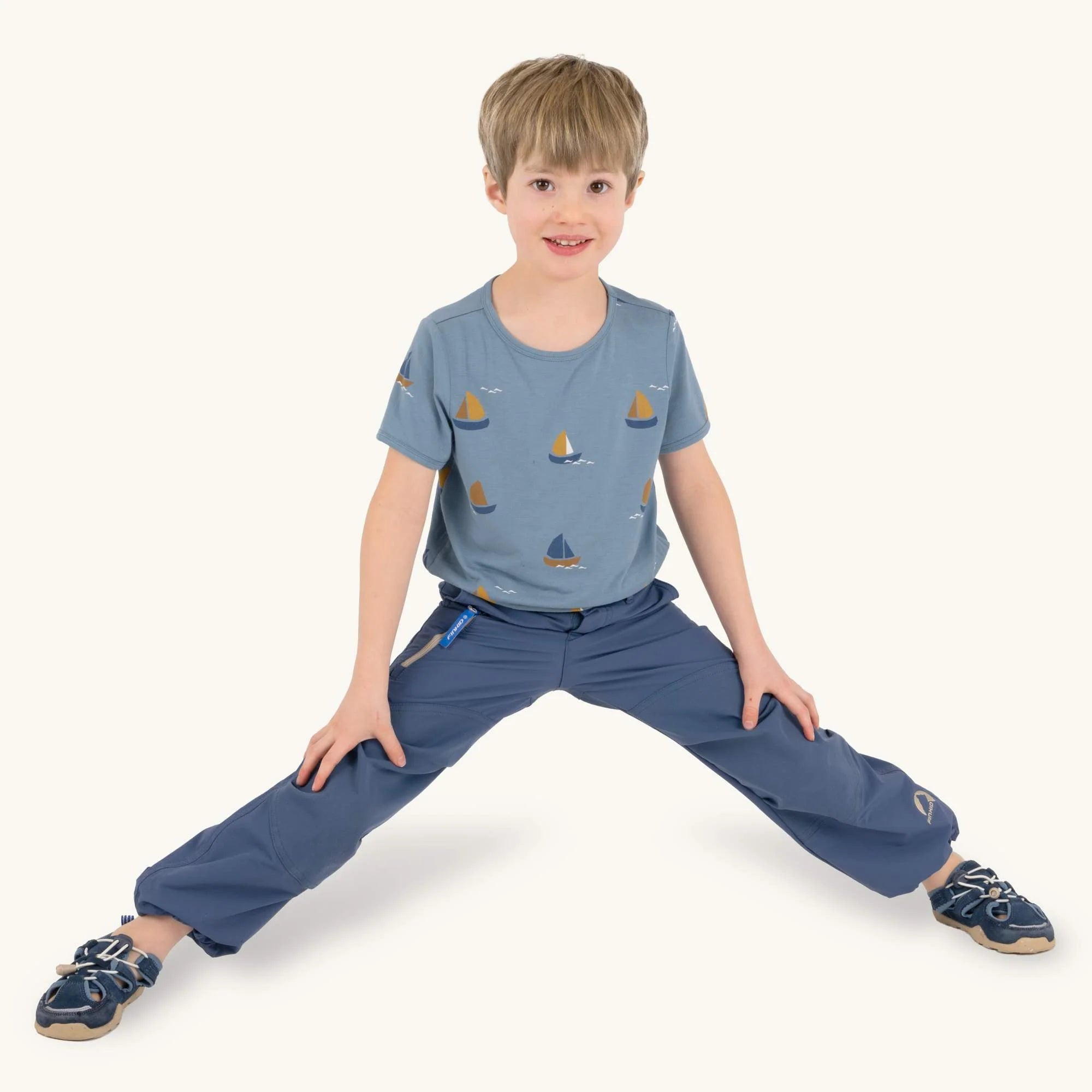 ILTA SUN Kurzarmshirt mit Summer Print aus Bambusjersey