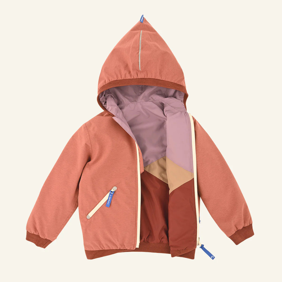 MUUTUVA Wendbare Regenjacke