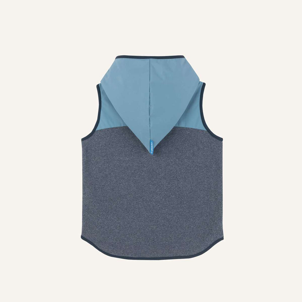 ONNI KNIT Strickfleece Weste mit wasserfesten Details - Zip in Innenjacke