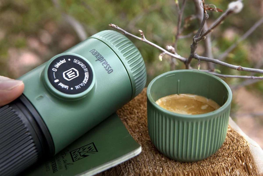 Wacaco Nanopresso inkl. Schutzhülle - moss green