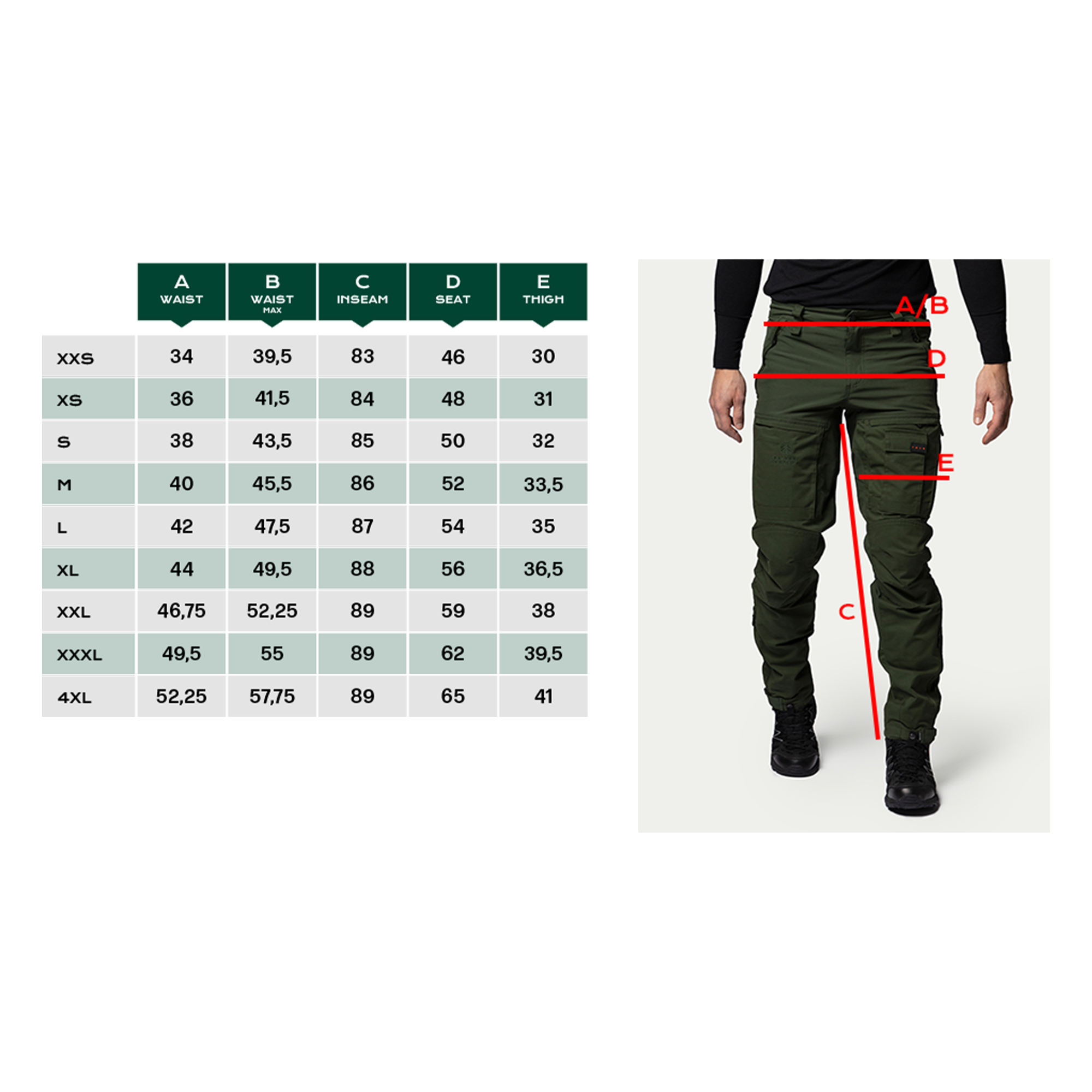 BN001 v2 Wanderhose