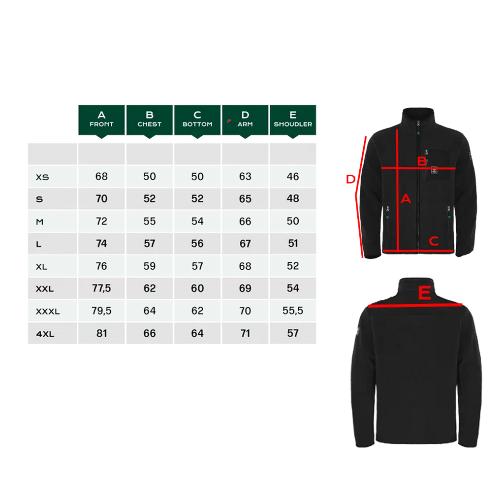 BN303 Fleecejacket Damen & Herren