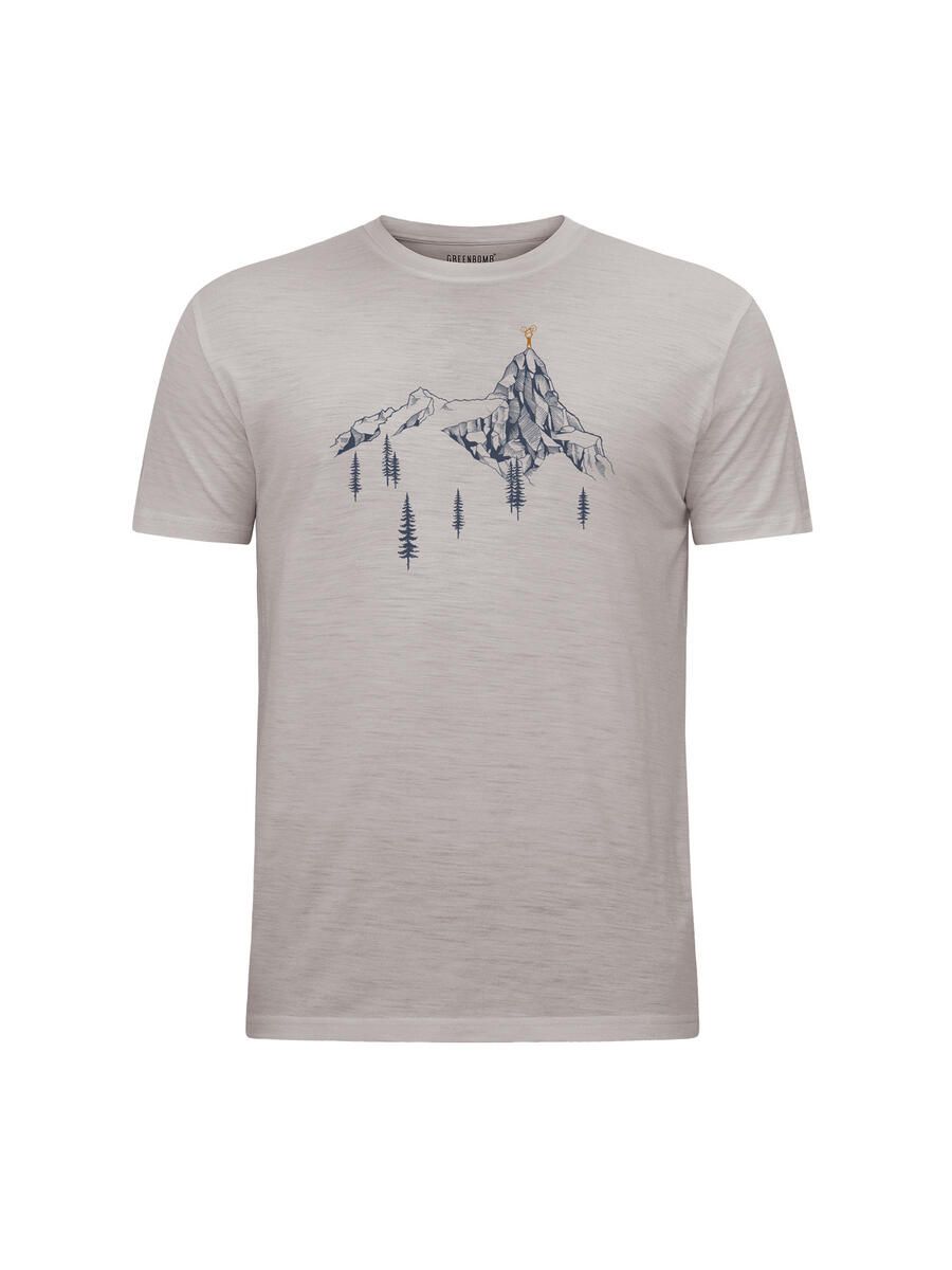 Funktionales T-Shirt aus Merino-Wolle