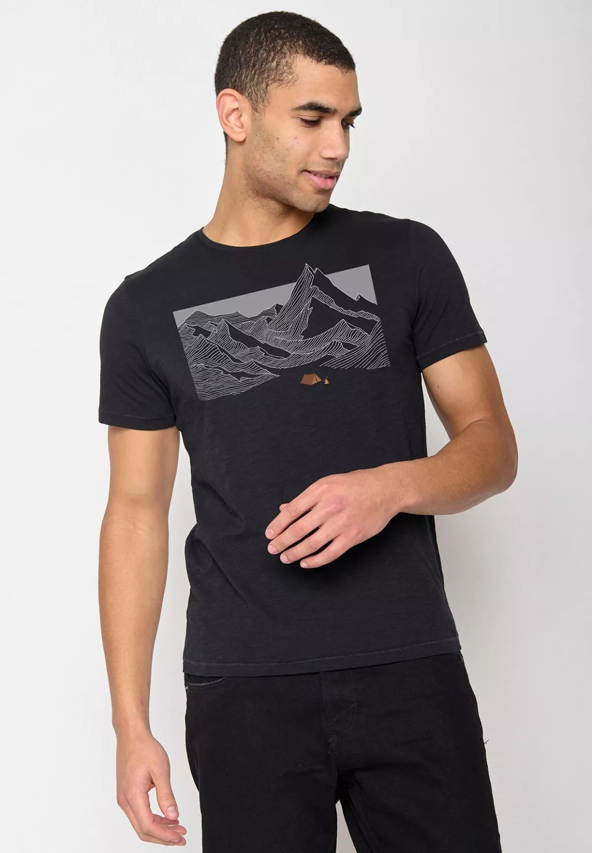 Funktionales T-Shirt aus Merino-Wolle