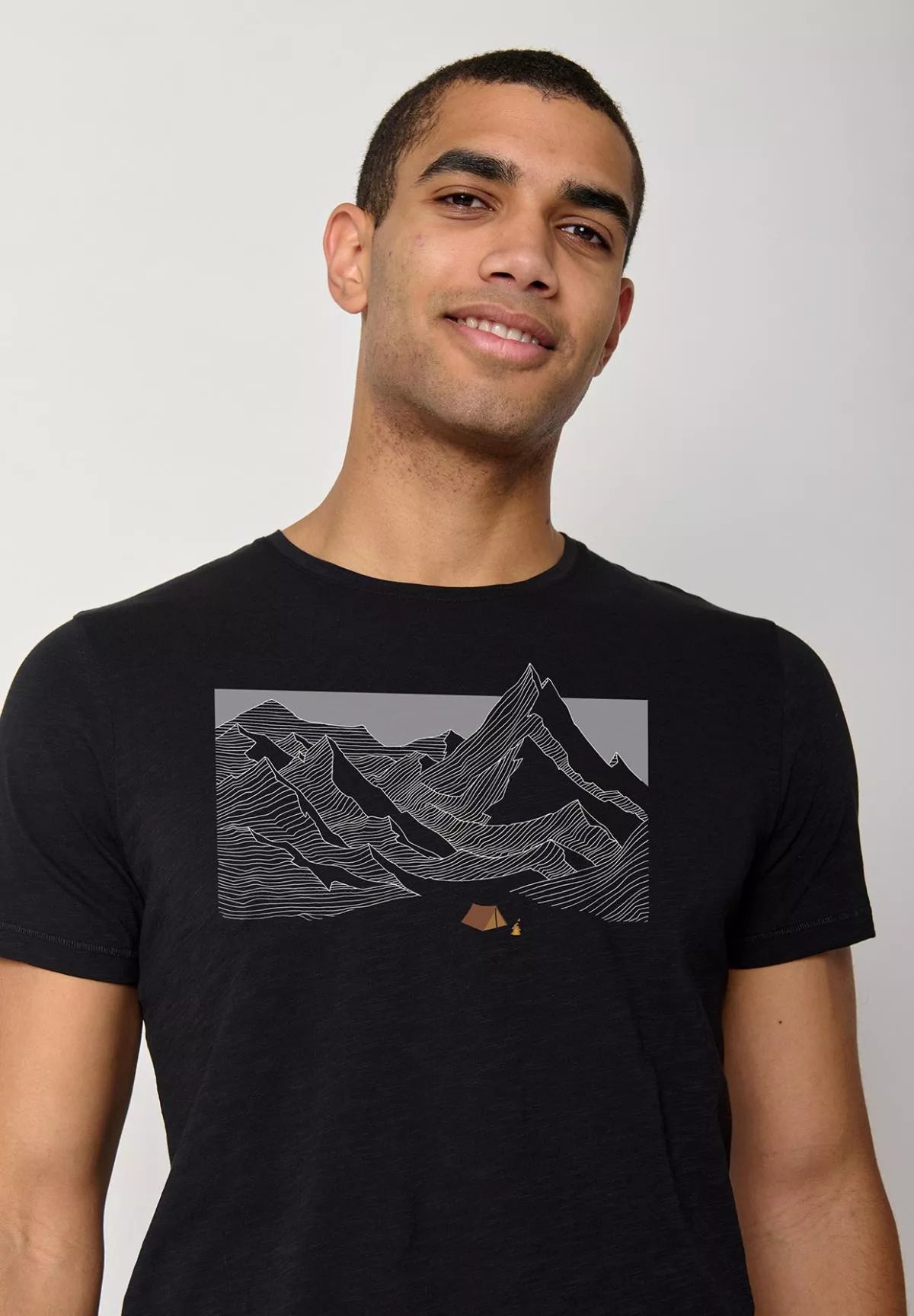 Funktionales T-Shirt aus Merino-Wolle